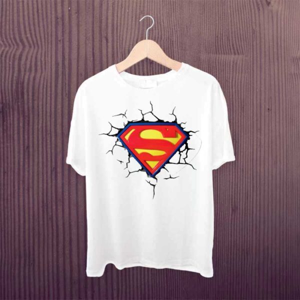 Kids-Tshirt-Cracking-Superman