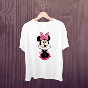 Kids Tshirt Cute Minnie Mouse