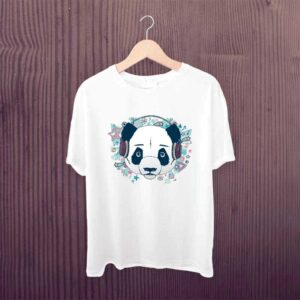 Kids Tshirt Musical Panda