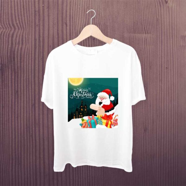 Christmas-Tree-Santa-Claus-Gift-T-Shirt