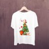Christmas-Tree-Santa-Claus-T-Shirt-White-Printed