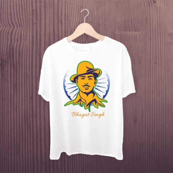 Bhagat-Singh-Printed-White-Tshirt
