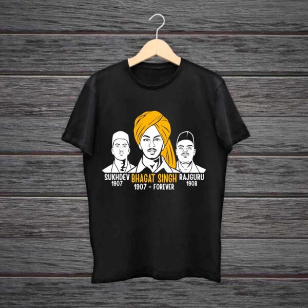 Bhagat-Singh-Sukhdav-Rajguru-Black-Tshirt