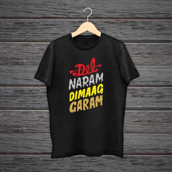 Dil-Naram-Dimaag-Garam-Cotton-Tshirt
