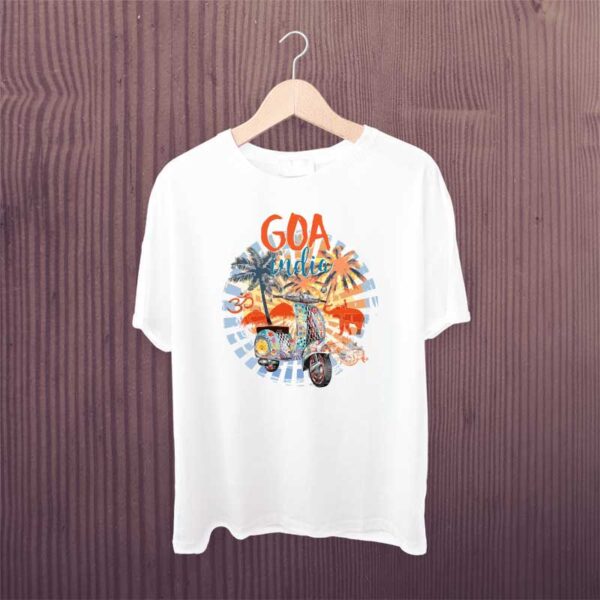 Goa-India-White-Tshirt-For-Kids