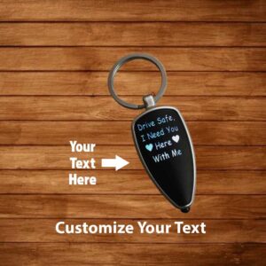 Personalized Multicolor Led Light Keychain