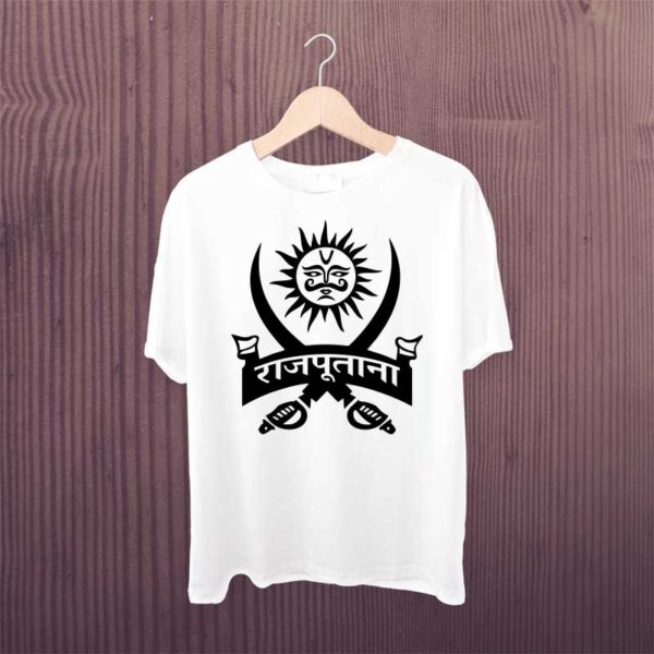 Rajputana-Multicolor-White-Printed-Tshirt