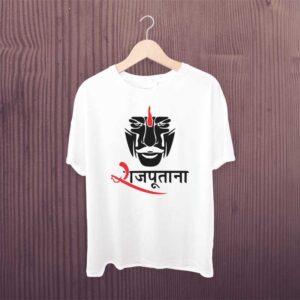 Rajputana-White-Printed-Tshirt