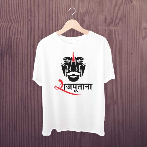 Rajputana-White-Printed-Tshirt