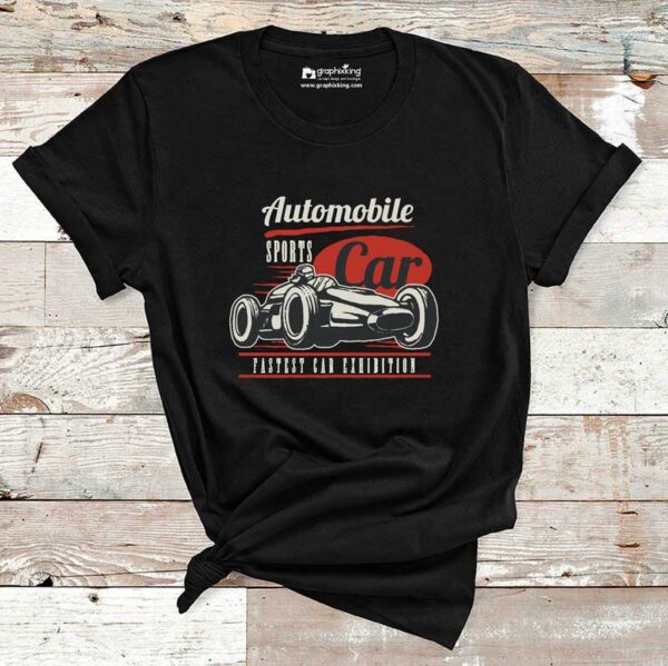 Automobile-Sports-Car-Cotton-Tshirt