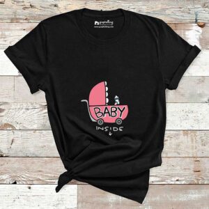 Baby Inside Cart Maternity T-Shirt