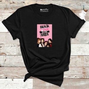 Black Pink In Your Area Cotton Tshirt