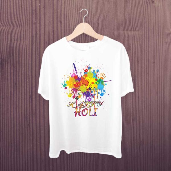 Happy-Holi-Multicolor-Tshirt