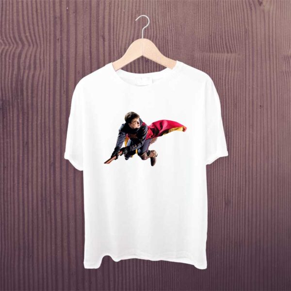 Harry-Potter-Flying-Printed-Tshirt