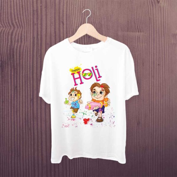 Holi-Hai-Happy-Holi-Kids-Tshirt
