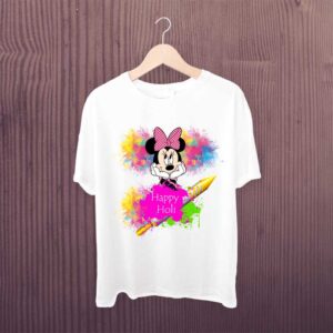 Minnie Happy Holi Kids Tshirt