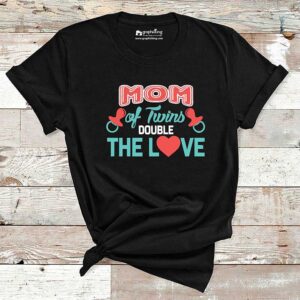 Mom-Of-Twins-Double-The-Love-Maternity-T-Shirt