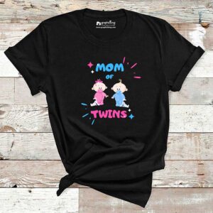 Mom Of Twins Maternity T-Shirt