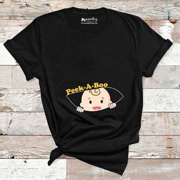Peek-A-Boo-Maternity-T-Shirt