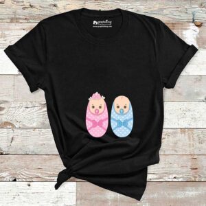 Twins-Baby-Maternity-T-Shirt