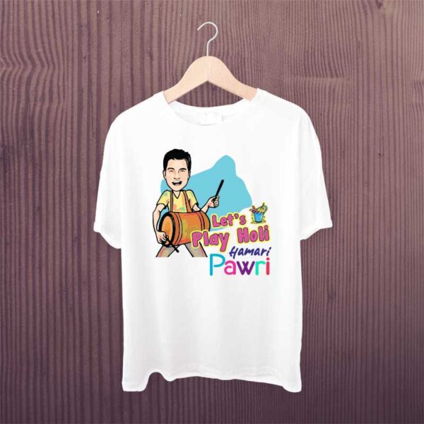 Lets-Play-Holi-Hamari-Pawri-Holi-Tshirt