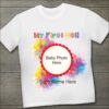My-First-Holi-Photo-Printed-Customized-Tshirt