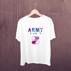 Army Mode Off On Bts Tshirt