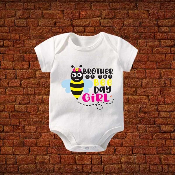 Brother-of-the-bee-day-girl-Baby-Romper
