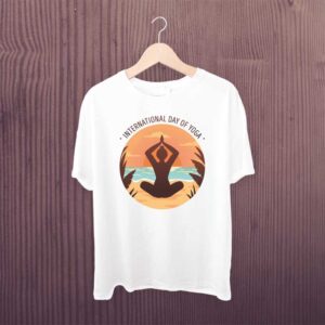 International Day Of Yoga Tshirt Graphixking