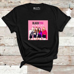 Super Black Pink Cotton Tshirt