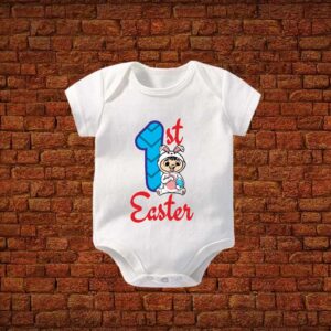 1st Easter Baby Romper