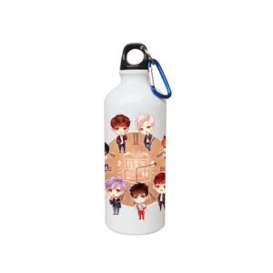 BTS Cartoon Sipper Bottle