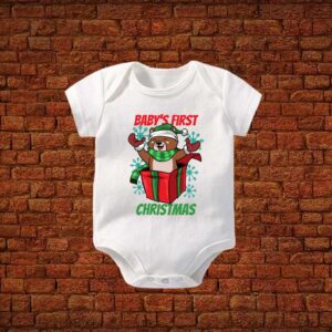 Baby’s First Christmas Romper
