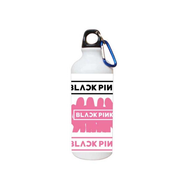 Black-pink-in-pink-dress-Sipper-Bottle