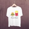 Burger-Fries-Friends-Forever-Tshirt