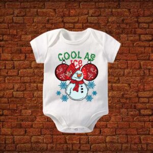 Cool As Ice Baby Romper