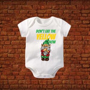 Don’t Eat The Yellow Snow Baby Romper