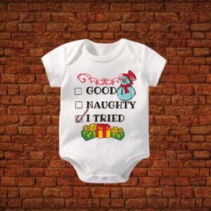 Good Naughty & I Tried Baby Romper