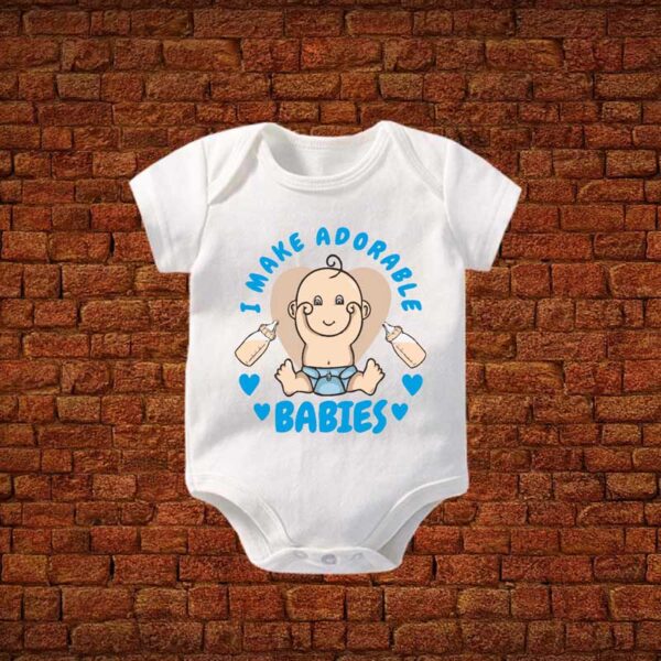 I-make-adorable-babies-Baby-Romper