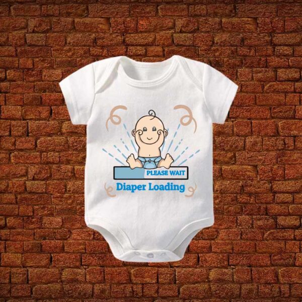 Please-wait-diaper-loading-Baby-Romper