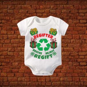 Regifter Recive Reject Regift Baby Romper