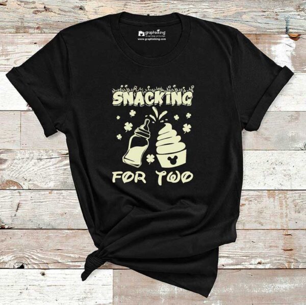 Snacking-for-two-Maternity-T-Shirt