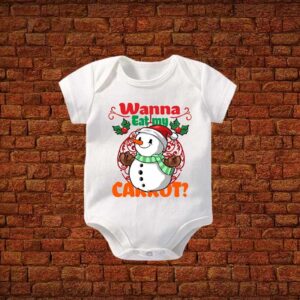 Wanna Eat My Carrot Baby Romper