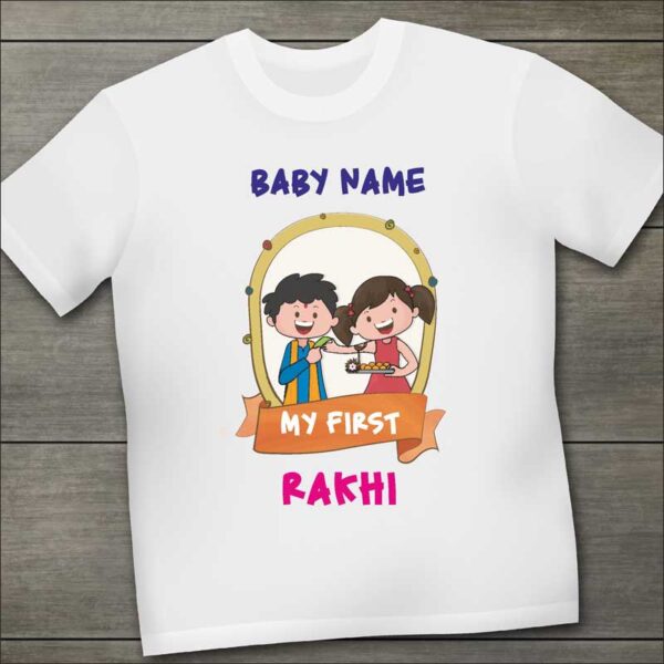 First-Rakhi-Tshirt-with-baby-name