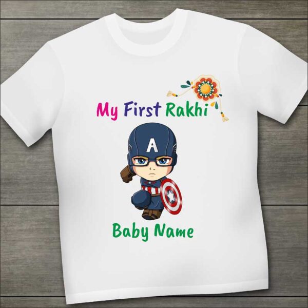 Graphixking-First-Rakhi-avenger-Tshirt-with-name