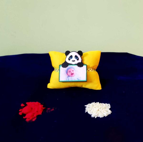 Customized-Kids-Photo-Rakhi-With-Cute-Panda-Cartoon