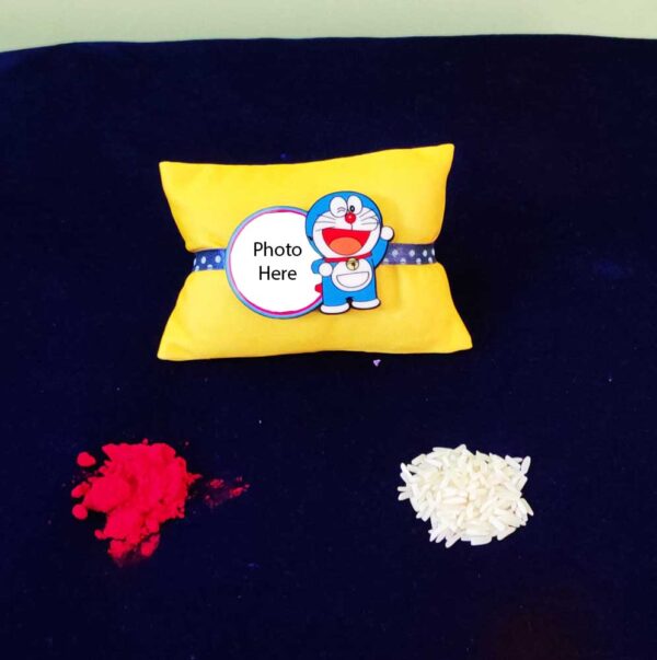 Customized-Kids-Photo-Rakhi-With-Doraemon-Cartoon-A