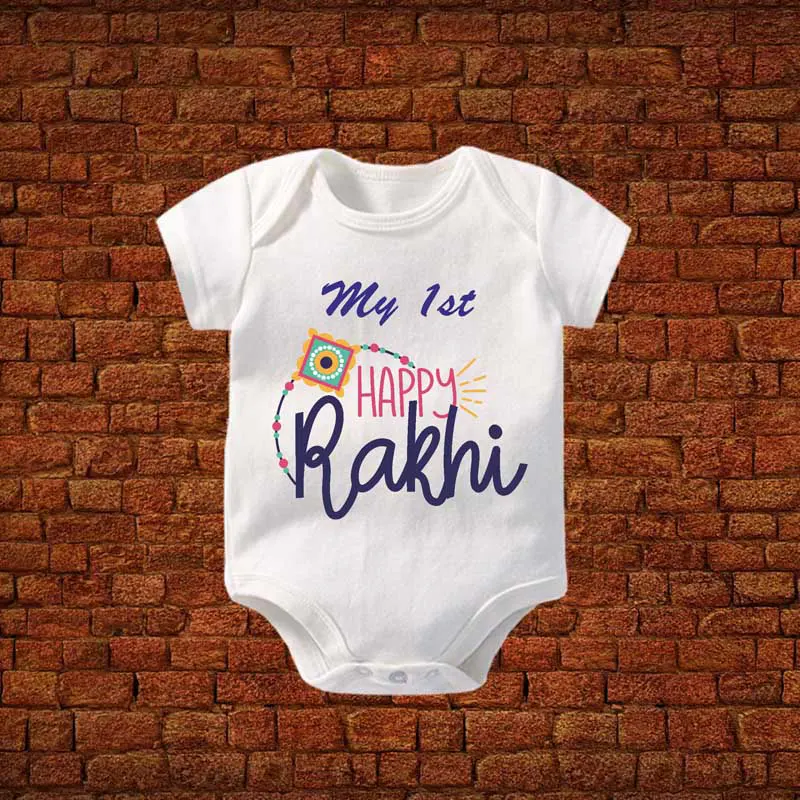 My 1st Happy Rakhi Romper