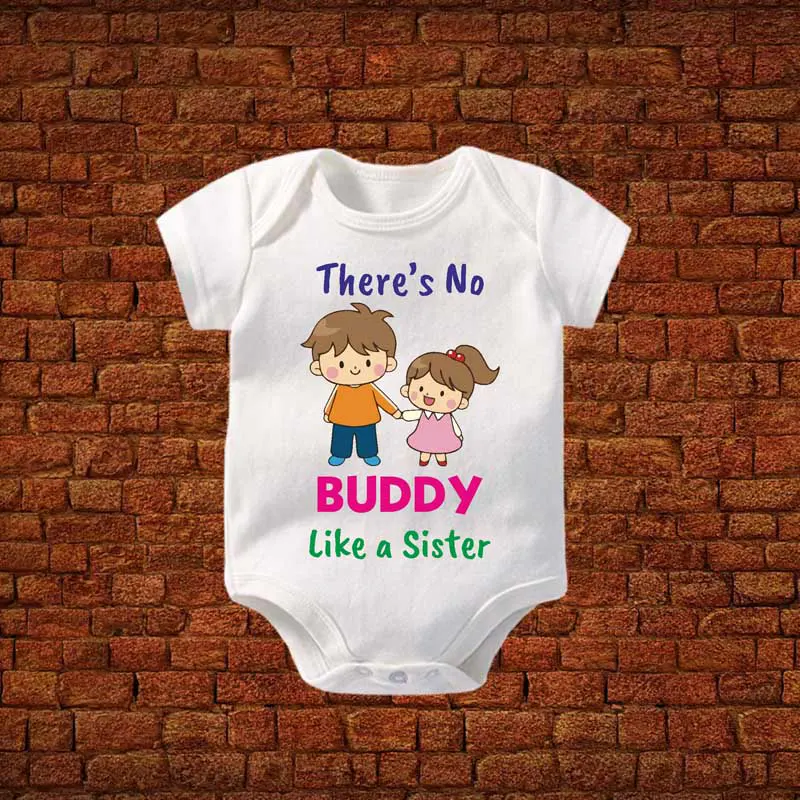 There’s No Buddy Like A Sister Rakhi Romper