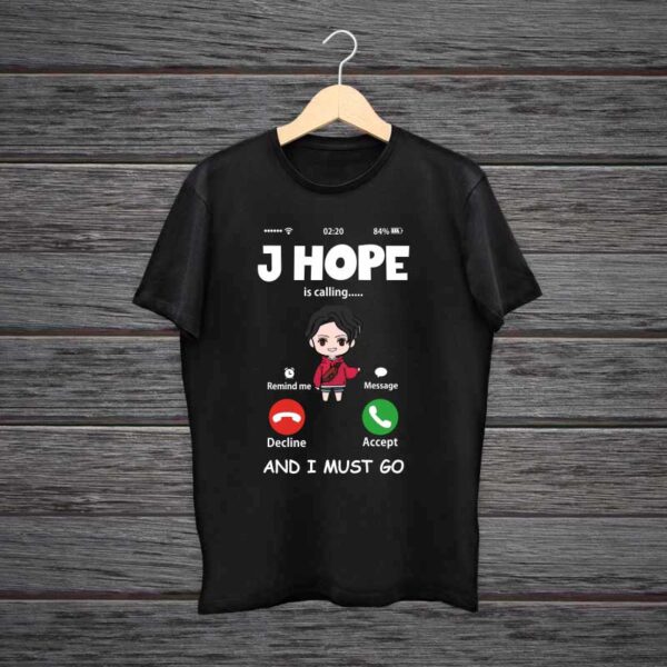 J-Hope-Is-Calling-Me-BTS-Premium-Cotton-Tshirt